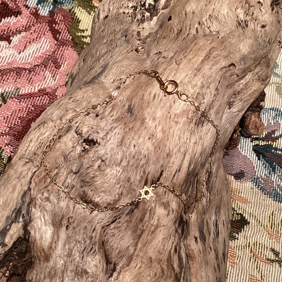 Jewelry - Gold Filled Tiny Star of David ✡️ Bracelet Anklet